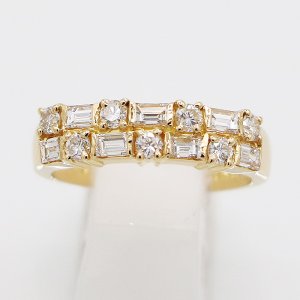 画像: タサキ K18 ダイアイリリング 0.94ct 4.40g