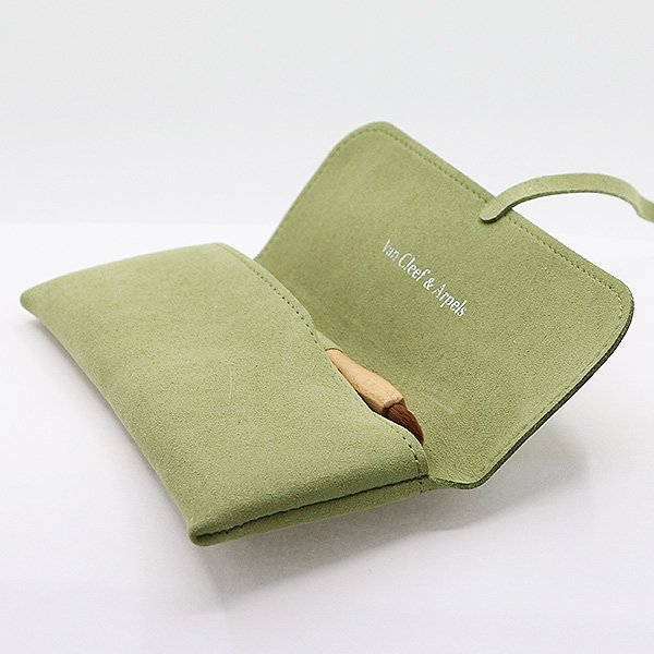 ヴァンクリーフ＆アーペル　750YG ヴィンテージ アルハンブラ ペンダントネックレス 5.10g　クリーニングキット