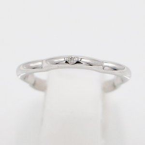 画像: シャネル 750WG カメリア1P ダイアイリリング J3219 2.60g