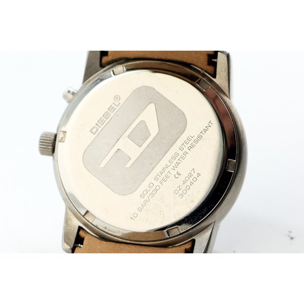 ディーゼル　ＤＺ４０２７　レーダー文字盤　裏面拡大