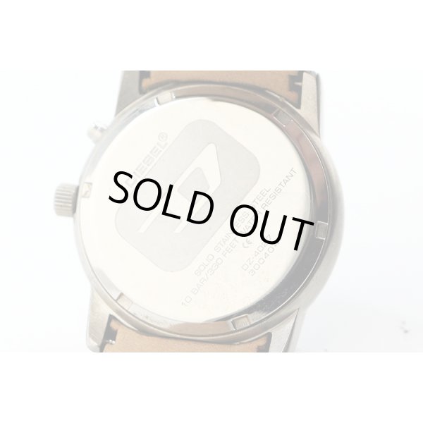 ディーゼル　ＤＺ４０２７　レーダー文字盤　裏面拡大