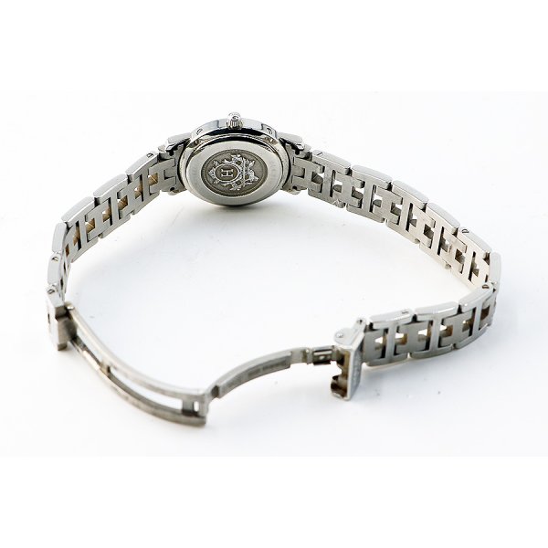 エルメス　クリッパー　ＣＬ４．２１０　ピンク文字盤　ブレス