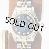 画像: ロレックス　６９１７３Ｇ　青グラデーション文字盤　新１０Ｐ　Ｕ番