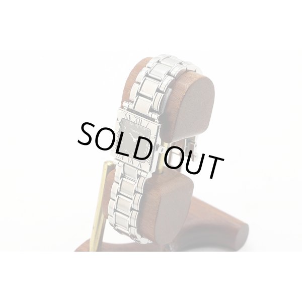 ティファニー　アトラス　スクエア　グレー文字盤　サイド