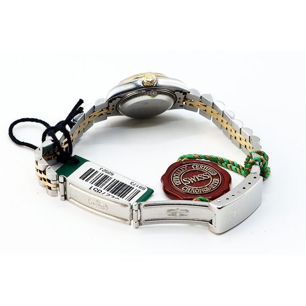 ロレックス　６９１７３Ｇ　青グラデーション文字盤　新１０Ｐ　Ｕ番　ブレス