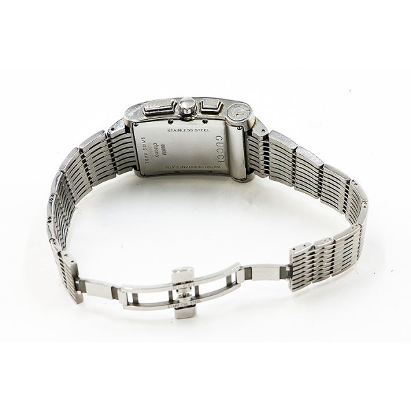 グッチ　Ｇメトロ　クロノグラフ　８６００Ｍ　紺文字盤　ブレス