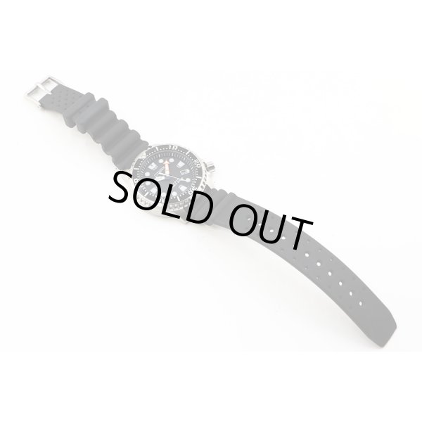 シチズン　プロマスター　ダイバー２００ｍ　ＢＮ０１５６－０５Ｅ　黒文字盤　ラバーベルト状態　表面