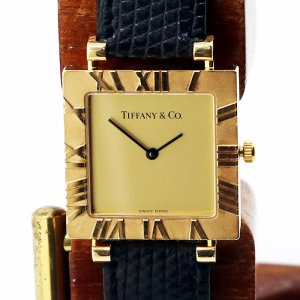 画像: ティファニー　アトラス　スクエア　Ｍ３６３０　金文字盤