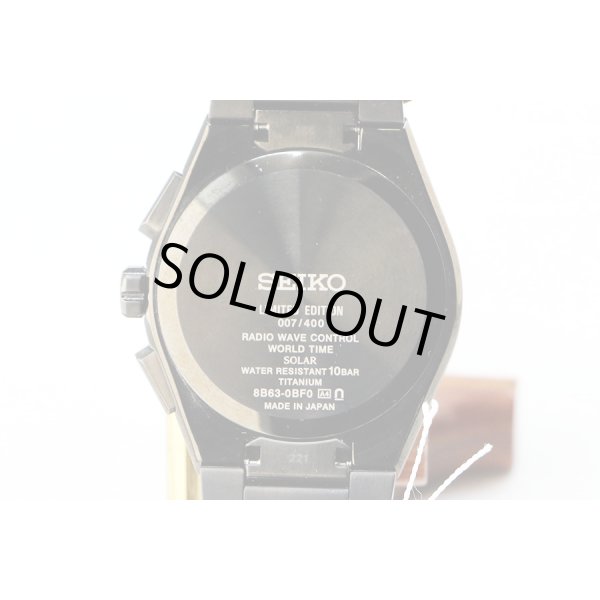 セイコー　アストロンネクスター  ＳＢＸＹ０５７  緑文字盤　裏面拡大