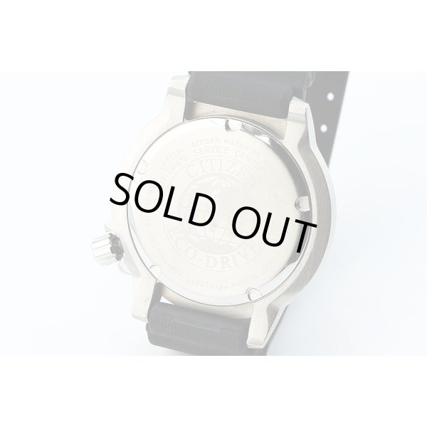 シチズン　プロマスター　ダイバー２００ｍ　ＢＮ０１５６－０５Ｅ　黒文字盤　裏面拡大