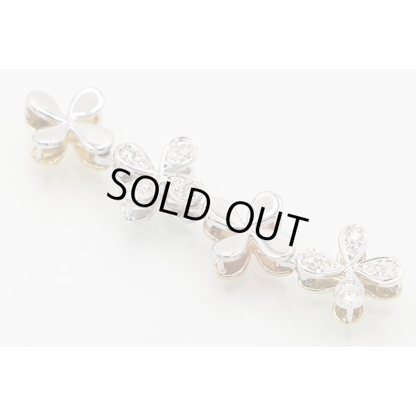 ミキモト　K18YG/PG/WG ダイアイリトップ 5.70g　拡大