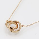 画像: ティファニー　750PG アトラスX クローズドインターロッキングネックレス 5.70g