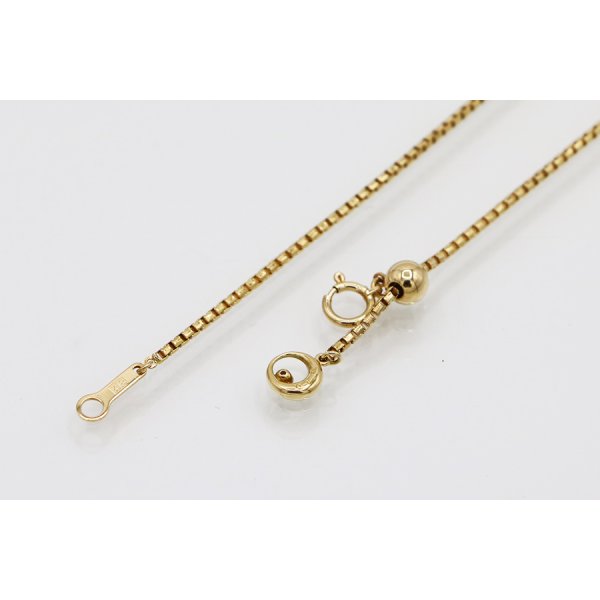 天空　K18 ダイアイリペンダントネックレス 2.91ct 0.06ct 14.00g　留め具外したイメージ