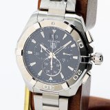 画像: タグホイヤー　アクアレーサー　クロノグラフ　ＣＡＹ１１１０　黒文字盤