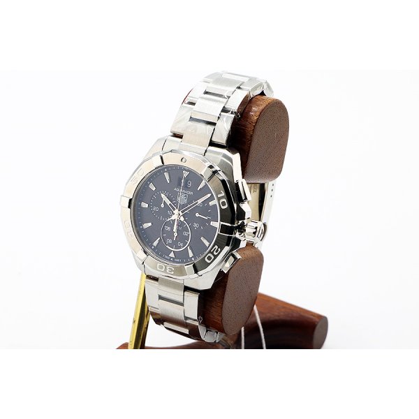 タグホイヤー　アクアレーサー　クロノグラフ　ＣＡＹ１１１０　黒文字盤　サイド