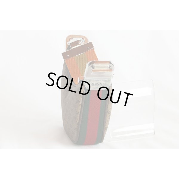 グッチ　アタッシェミニショルダーバック 718512 525040 ブラウン　サイド