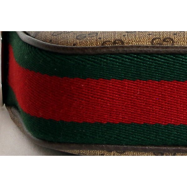 グッチ　アタッシェミニショルダーバック 718512 525040 ブラウン　底拡大