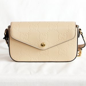 画像: グッチ GGスーパーミニ ショルダーバック 772794 2149 ベージュ