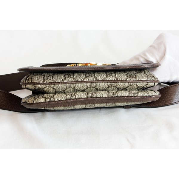 グッチ　ブロンディ ベルトバック 703807 525040 ベージュ／ブラウン　底