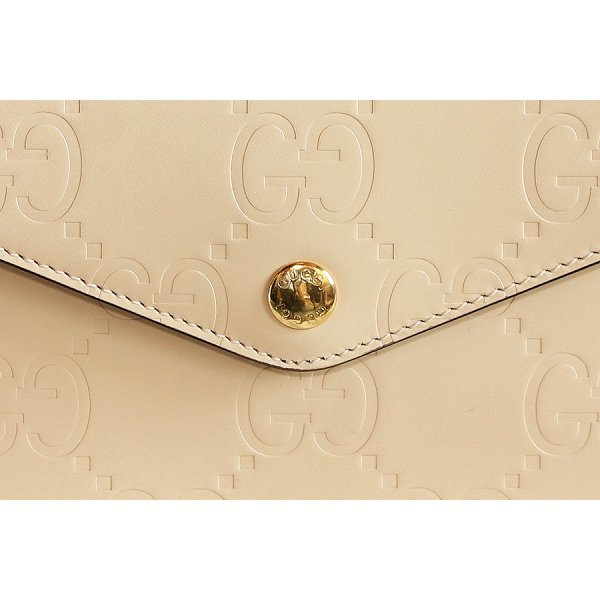 グッチ　GGスーパーミニ ショルダーバック 772794 2149 ベージュ　表面拡大