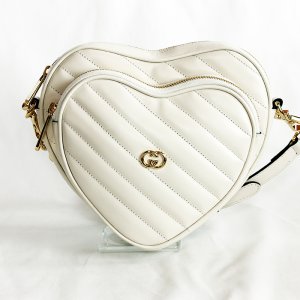 画像: グッチ インターロッキングG ショルダーバック 751628 525040 ホワイト