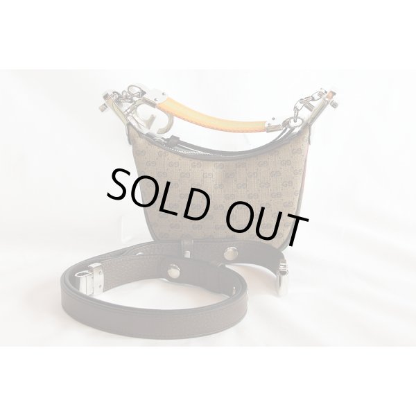 グッチ　アタッシェミニショルダーバック 718512 525040 ブラウン　ストラップ