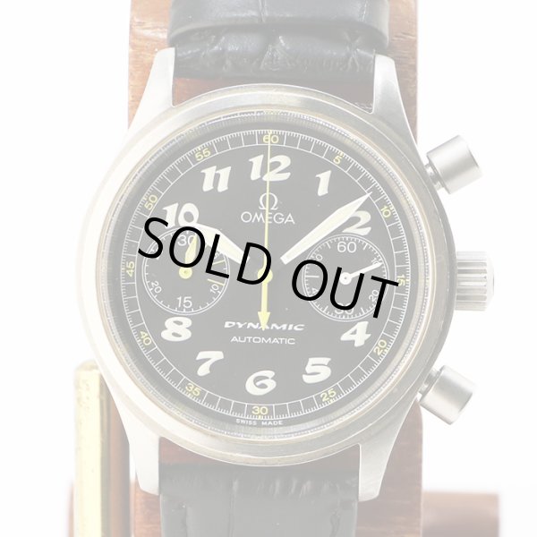 オメガ　ダイナミック　クロノグラフ　５２４０．５０　黒文字盤