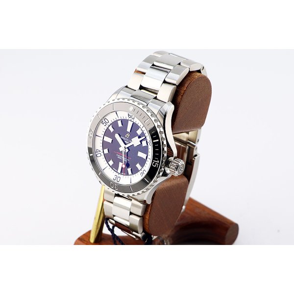 ブライトリング　スーパーオーシャン４６　Ａ１７３７８　黒／白文字盤　サイド