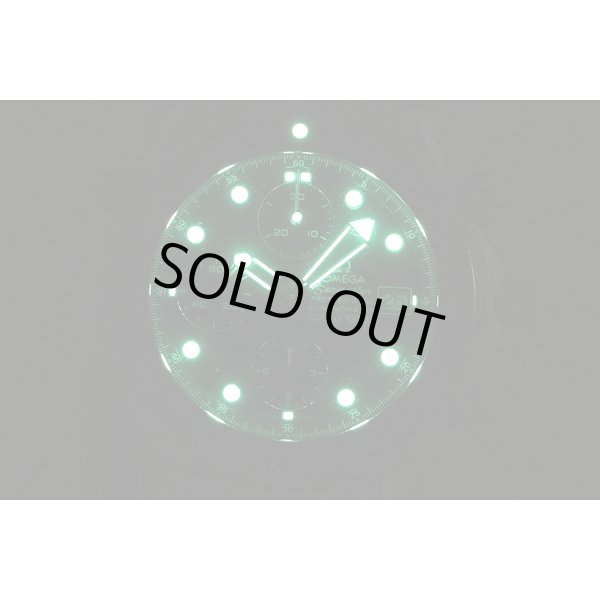 オメガ　シーマスタープロ　クロノグラフ　２５９９．８０　紺文字盤　ライト暗闇