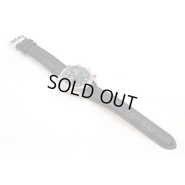 オメガ　ダイナミック　クロノグラフ　５２４０．５０　黒文字盤　ベルト状態　表面