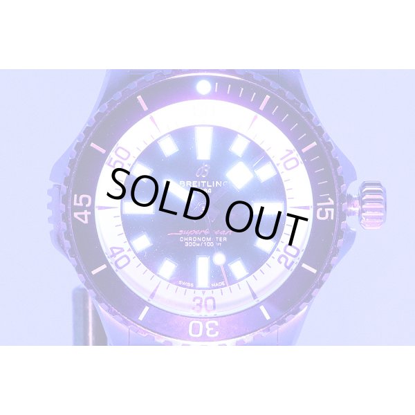 ブライトリング　スーパーオーシャン４６　Ａ１７３７８　黒／白文字盤　ライト