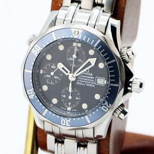 画像: オメガ シーマスタープロ クロノグラフ 2599.80 紺文字盤