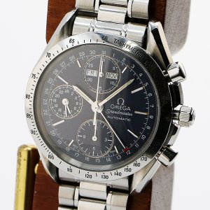 画像: オメガ スピードマスター デイデイト 3521.80 紺文字盤