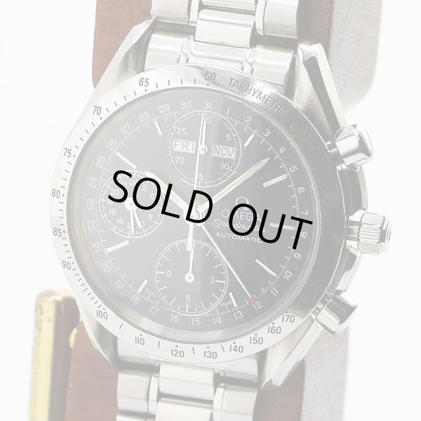 オメガ　スピードマスター　デイデイト　３５２１．８０　青文字盤