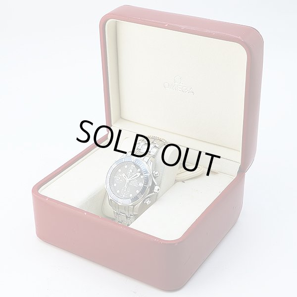 オメガ　シーマスタープロ　クロノグラフ　２５９９．８０　紺文字盤　箱