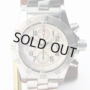 画像: ブライトリング　アベンジャー　スカイランド　Ａ１３３８０　銀文字盤