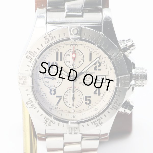 ブライトリング　アベンジャー　スカイランド　Ａ１３３８０　銀文字盤