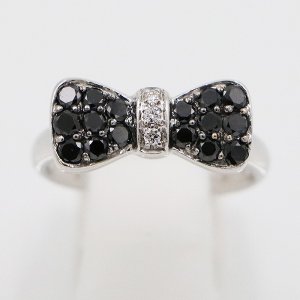 画像: ポンテヴェキオ K18WG ダイアイリリング 0.52ct 4.00g