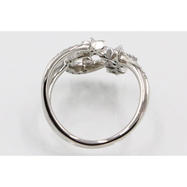 スタージュエリー　PT950 ダイアイリリング 0.23ct 5.10g　内側