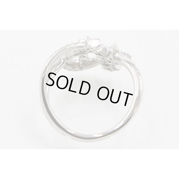 スタージュエリー　PT950 ダイアイリリング 0.23ct 5.10g　内側