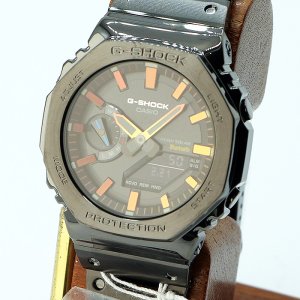 画像: カシオ　Ｇショック　ＧＭ－Ｂ２１００ＢＰＣ　黒文字盤　レインボーインデックス