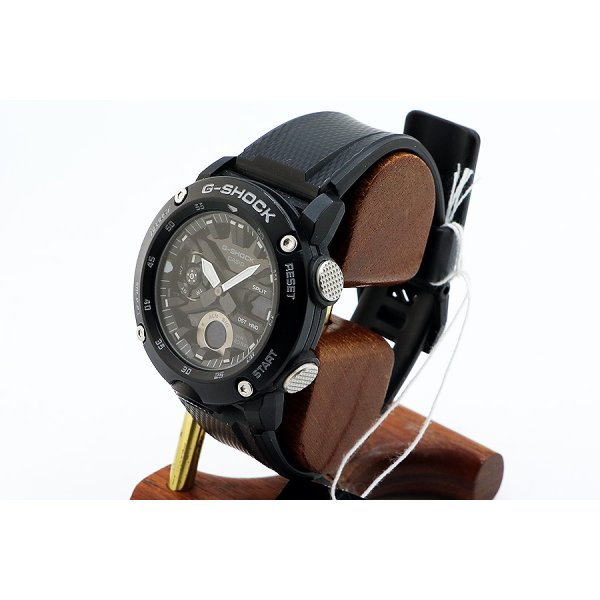 カシオ　Ｇショック　ＧＡ－２０００Ｓ―１ＡＪＦ　デジアナ黒文字盤　サイド