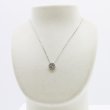タサキ　K18WG ダイアイリペンダントネックレス 0.24ct 3.80g　装着イメージ