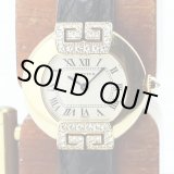 画像: カルティエ　エリプス　アールデコウォッチ　１４８０　銀文字盤