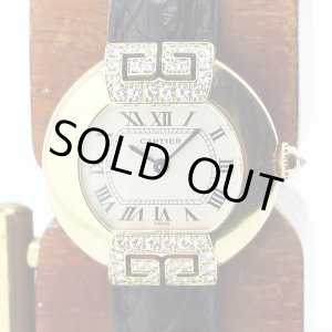 画像: カルティエ　エリプス　アールデコウォッチ　１４８０　銀文字盤