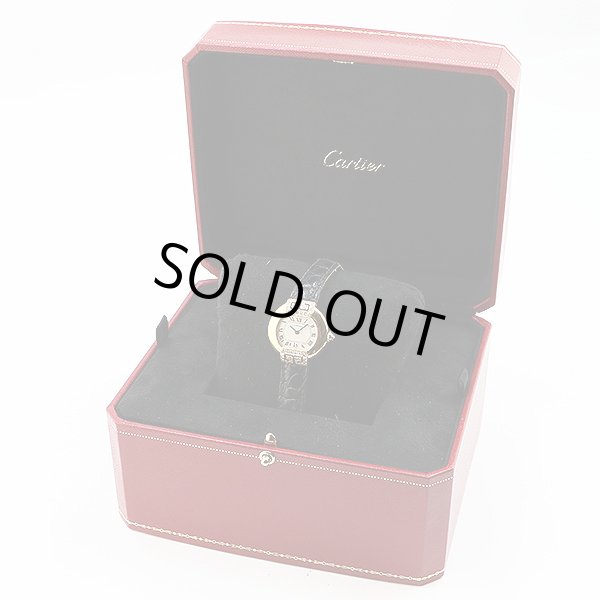 カルティエ　エリプス　アールデコウォッチ　１４８０　銀文字盤　箱