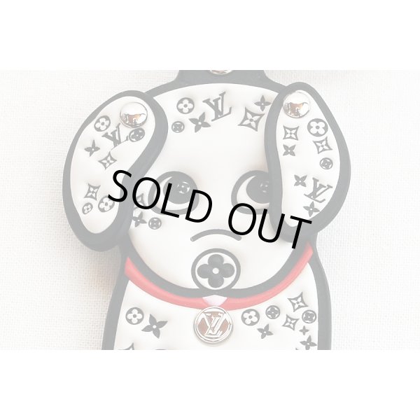 ルイ・ヴィトン　ポルト クレ・LVダルマタ M00746　表面拡大　上部