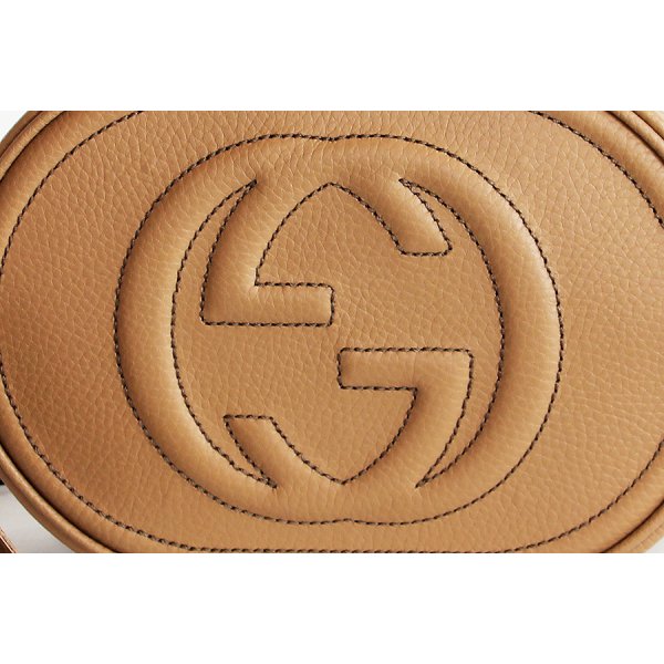 グッチ　ソーホー インターロッキングG タッセルショルダーバック 747779 213317 ベージュ　表面拡大