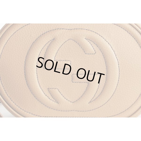 グッチ　ソーホー インターロッキングG タッセルショルダーバック 747779 213317 ベージュ　表面拡大