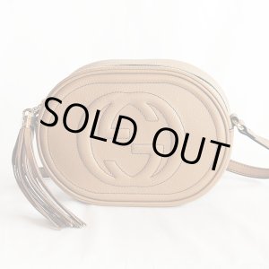 画像: グッチ ソーホー インターロッキングG タッセルショルダーバック 747779 213317 ベージュ